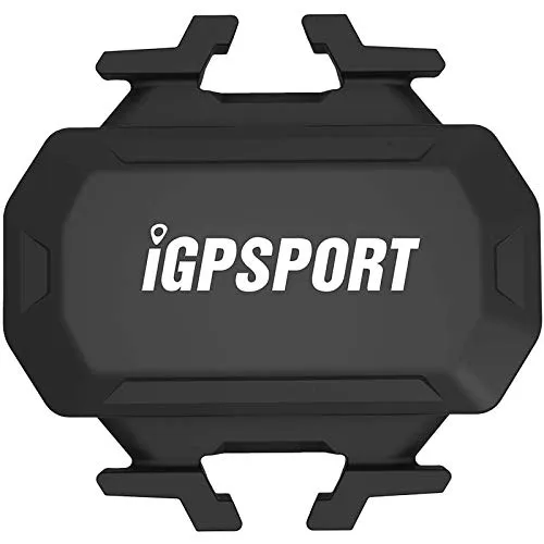 IGPSPORT Sensore di velocità e sensore di Cadenza per Bici con modulo Dual Bluetooth e Ant + (Sensore di Cadenza)