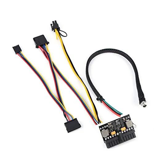 Modulo di Alimentazione,24 pin ATX 12V DC ingresso Alimentazione breadboard, Uscita Portatile 150 W Modulo Interruttore di Alimentazione per custodie MINI/ITX PC / 1U