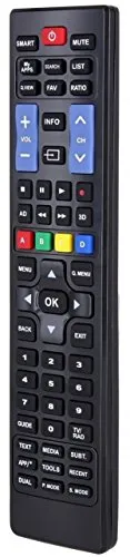 MultiKom - telecomando sostitutivo universale per Samsung e Lg TV, Smart LED TV, al plasma, dispositivi digitali HIFI DVD, lettore Blu-ray HD DVB-S, ricevitore dal modello 2000 di Venton