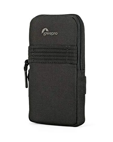 Lowepro LP37225 Protactic Portatelefono Professionale, per Telefoni Android e Apple con Schermo fino a 6 Pollici, Dimensioni Interne 9 cm x 1.5 cm x 1.7 cm, Nero