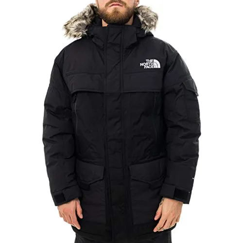 The North Face McMurdo 2, Parka Uomo, TNF Black/High Rise Grey, XS