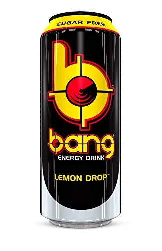 Bang (VPX) Energy RTD x 12, Lemon Drop, 500 ml