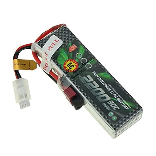 OUYBO Gens ACE 2S Lipo 3S batteria 7.4V 11.1V 800mAh 1300mAh 1800mAh 2200mAh 3300mAh 4000mAh 5300mAh con T / XT60 Plug Accessori per batterie di parti RC (Color : 3S 2200MAH 30C)