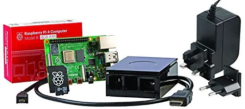 U:Create Starter kit Raspberry Pi 4, modello B, 4 GB, colore: nero