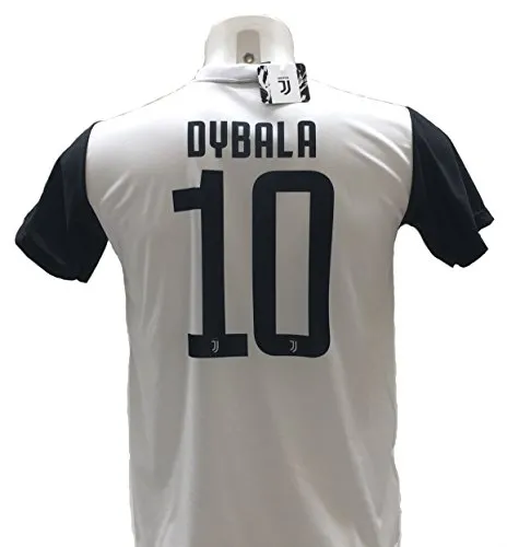 Maglia Calcio Dybala 10 Juventus Replica Autorizzata 2017-2018 Bambino (Taglie 2 4 6 8 10 12) Adulto (S M L XL) (4 Anni)