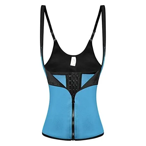 WXCL Supporto Regolabile Sottopancia Snellente Snellente Cintura Posteriore Snellente Lady Sport Vita Supporto Fitness Corsetto Intimo, Blu, XL