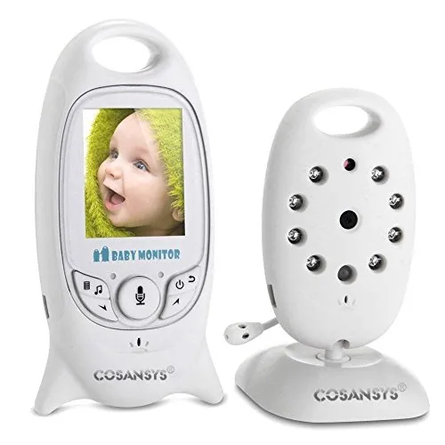 VB601 Baby Monitor Baby Phone Digital Citofono Videocamera LCD Visione Notturna Monitoraggio Temperatura Bambini Videosorveglianza Sicurezza