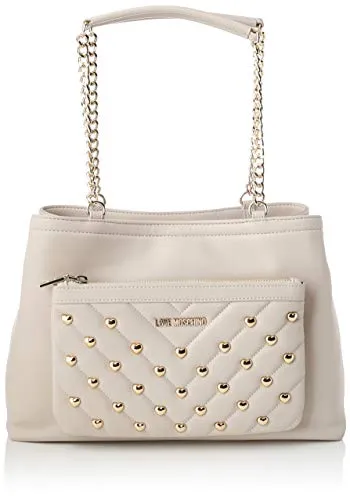 Love Moschino Jc4238pp0a, Borsa Tote Donna, Avorio (Ivory Matt), 15x22x32 cm (W x H x L)