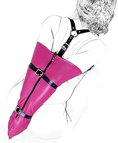 Guanto bondage BDSM Polsini aderenti in pelle estremamente regolabili, polsini, camicia di forza, bracciali, giocattoli erotici