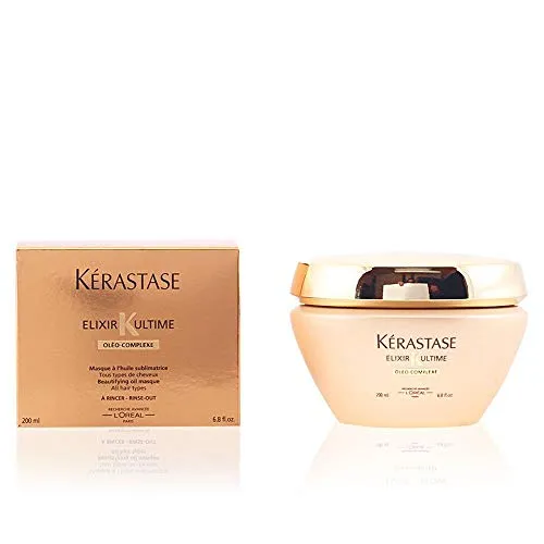 Kérastase Elixir Ultime Maschera di Bellezza per Tutti i Tipi di Capelli, 200 ml