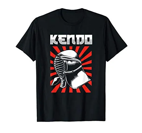 Kendo Bogu Arti Marziali Giapponese Shinai Samurai Ninja Maglietta