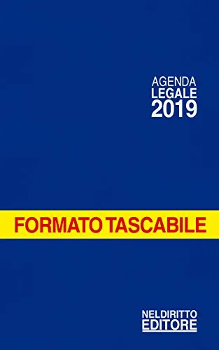 Agenda legale 2019 blu. Ediz. minore