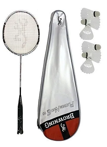 Browning-Racchetta da Badminton Platinum Nano 6 90 + volani Carlton 260