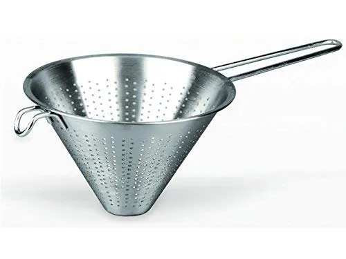 Arga - Colino Cinese Perforato - Colino Conico in Acciaio Inox - Ø 16 cm