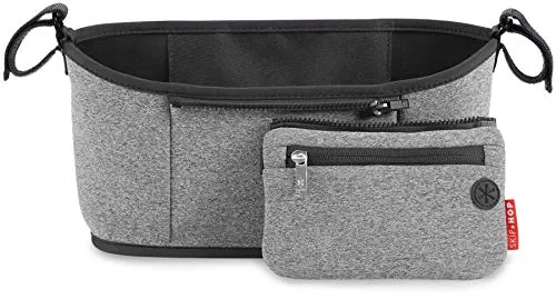 Skip Hop 400301 Organizer per passeggino e bevande titolare, Grigio