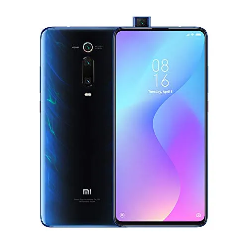 Xiaomi Mi 9T Smartphone 6 GB di RAM + 128 GB di ROM, 6,39'' Schermo intero, 730 processore, 20MP anteriore e 48MP AI posteriore Triple Camera Cellulari Versione globale (Blu)