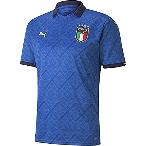 PUMA FIGC Home Shirt Replica, Maglia Calcio Uomo, Blu (Team Power Blue/Peacoat), XXL