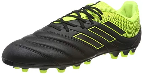 adidas Copa 19.3 AG, Scarpe da Calcio Uomo, Nero (Core Black/Solar Yellow/Core Black Core Black/Solar Yellow/Core Black), 40 EU