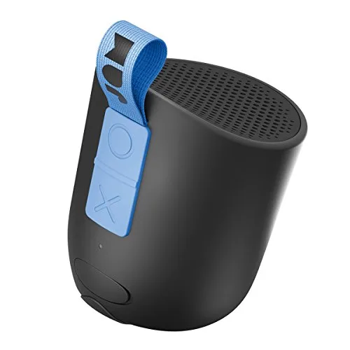 Jam Chill Out Altoparlante Bluetooth, 8 Ore di Riproduzione, 30 Metri di Raggio, Impermeabile, Certificazione Ip67, Driver 3W, USB Integrato, Nero