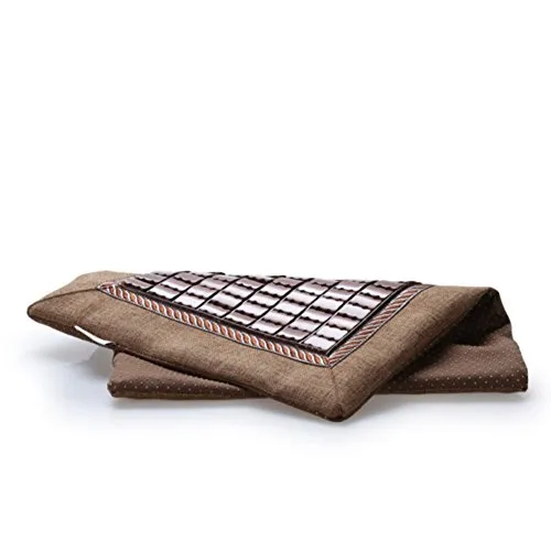 Tatami stuoie Traspirabilità Ammortizzazione seduta,Coperta Cuscino per sedie all'aperto seduta profonda Sedia Stuoia d'estate Ammortizzazione seduta Soggiorno Ufficio Auto Giardino Balcone Yoga-D 35x24cm(14x9inch)