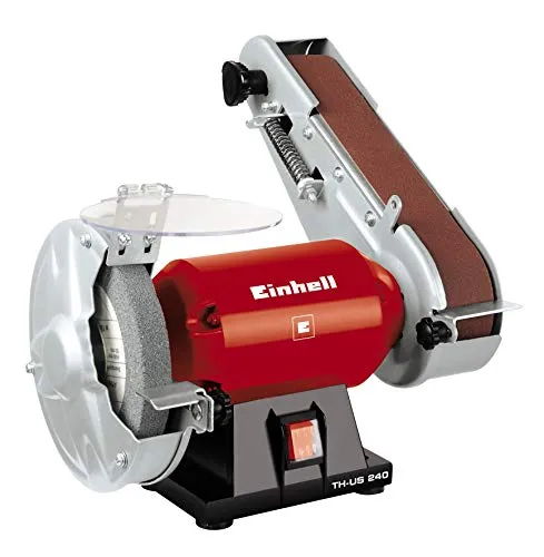 Einhell TH-US 240 Levigatrice Combinata da Banco, Nero