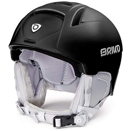 Briko (ZIOIO) Perla, Helmets Donna, 915MATT Black, 53-55