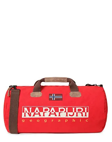Napapijri Bering El - Borsone da viaggio, 60 cm, Rosso accesso (Rosso) - NP000IY4