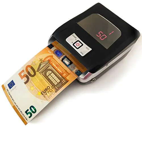 ALL SHOP - Nuovo Rilevatore Soldi Falsi Verifica Banconote Aggiornato Banconote Testato BCE