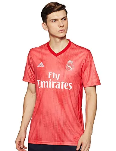 adidas Real Madrid Third Jersey Maglietta Scollo a V Manica Corta Poliestere