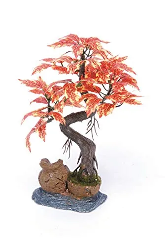 Pennplax Red Bonsai Albero per Acquario, 20,3 cm