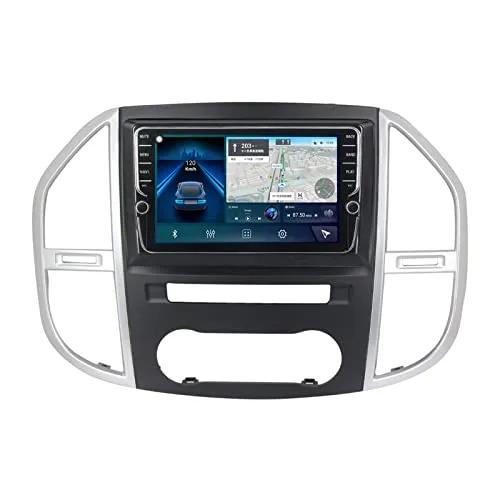 Android 11 Radio Stereo Navigazione GPS Per Mercedes Benz Vito 3 W447 2014-2020 10 Pollici Bluetooth Controllo Volante Car-Play Android Auto Videocamera Posteriore FM AM RDS,K600s 8core 6+128g
