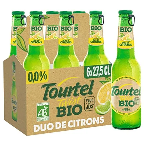 Tourtel Twist Birra Senza Alcol Aromatizzata Limone Verde Bio 6x27.5cl