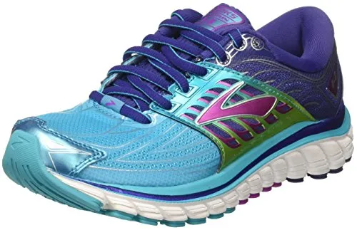 Brooks Glycerin 14, Scarpe da Corsa Donna, Scubablue/Navyblue/PurpleCactusflower, 36.5 EU