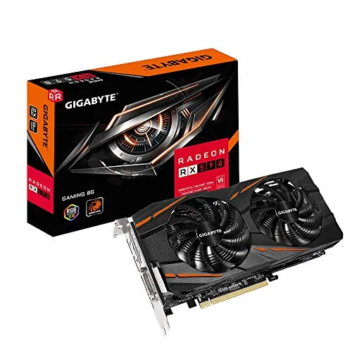 Gigabyte GV-RX590GAMING-8GD scheda video Radeon RX 590 8 GB GDDR5