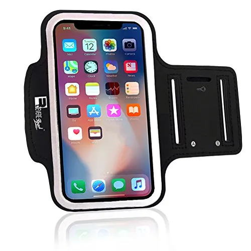 iPhone X/XS Sportive Fascia da Braccio. Custodia Porta Telefono per corridori, allenamenti, palestra, Fitness e Sport