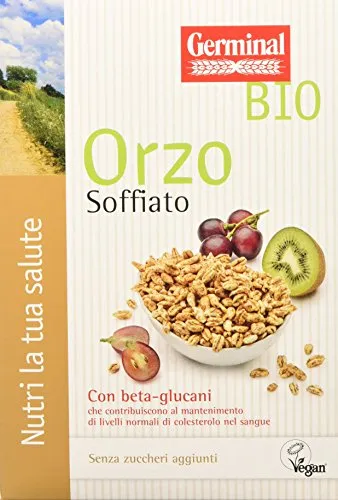 Germinal Bio Orzo Soffiato - 8 confezioni da 100 gr - 800 gr