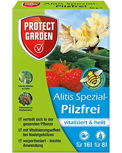 Bayer Spezial-Pilzfrei Aliette - Fertilizzante per ortaggi, 40 g (4 x 10 g)