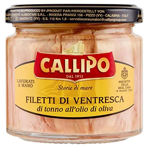 Callipo Filetti di Ventresca di Tonno, 200g