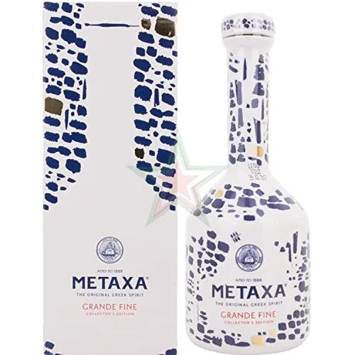 Metaxa GRANDE FINE Collector's Edition Keramikflasche 40,00 % 0,70 Liter