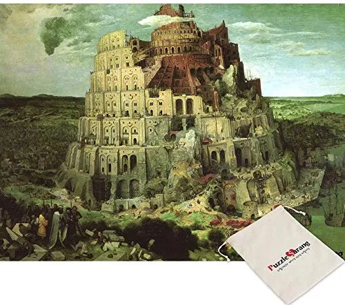 Babel Omega Tower-Peter Br? gioco puzzle gel-500 piece [custodia inclusa]