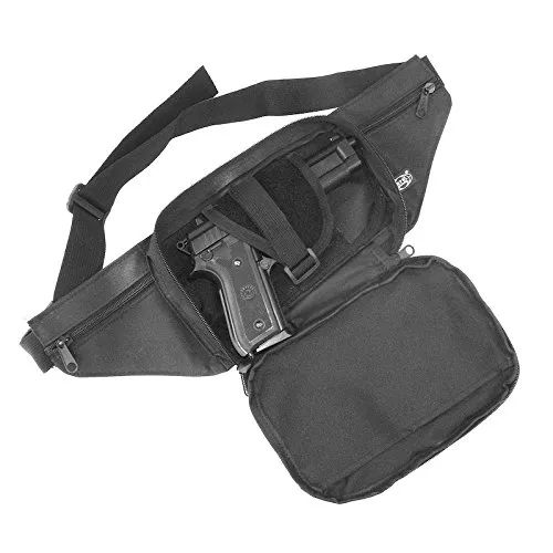 MFH Marsupio con Fondina Interna per Beretta 92-98 - Glock 17-19 - Nero