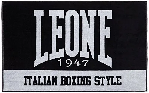 LEONE 1947, Telo Da Palestra, Nero, Taglia Unica, AC916