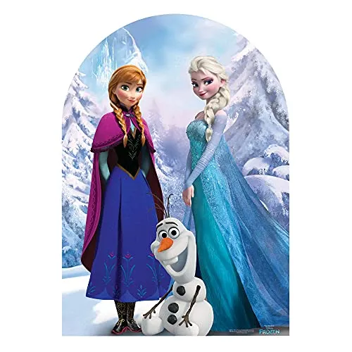 Disney Frozen - Cartonato di Frozen a 2 vani, per foto creative, per bambini