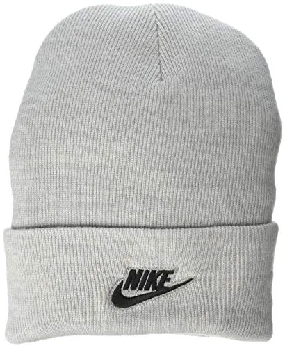 Nike Sportswear Utility – Berretto Unisex Adulto, Unisex - Adulto, Cappello, CI3233, Grigio Melange, Taglia Unica