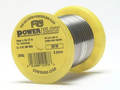 Fry – Metalli Powerflow Solder Wire Reel 3 mm – 250 g