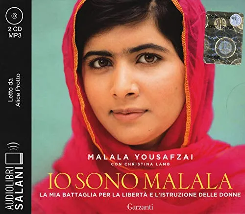 Io sono Malala letto da Alice Protto. Audiolibro. 2 CD Audio formato MP3