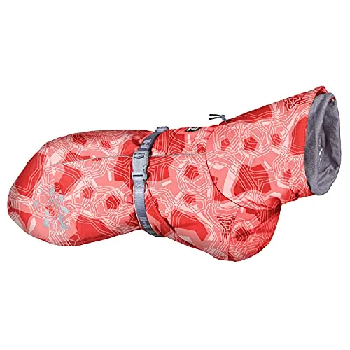 Hurtta - Cappotto Invernale Extreme Warmer per Cane, Corallo Mimetico, Taglia 1, per Cane Extreme Warmer, Rosa, Corallo, Taglia XS