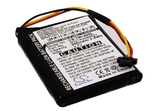 Cameron Sino - Batterie di ricambio per TomTom 6027A0089521 AHA11110005 VF65 VF6S VF6D, compatibile con TomTom One 140 GO 600 Go 500