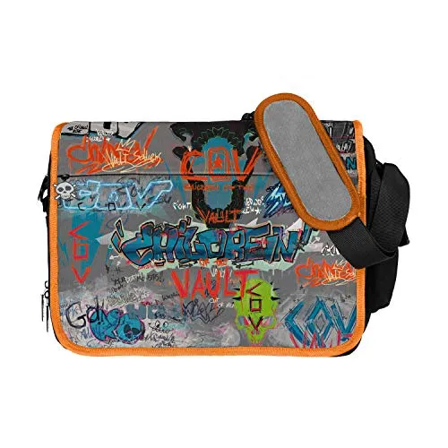 Borderlands GAYA-GE3915, Borsa Messenger Unisex – Adulto Multicolore Multicolore (multicolour)