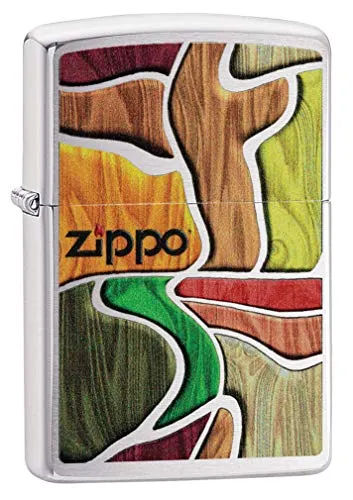 Zippo Accendino in ottone, design individuale, misura originale